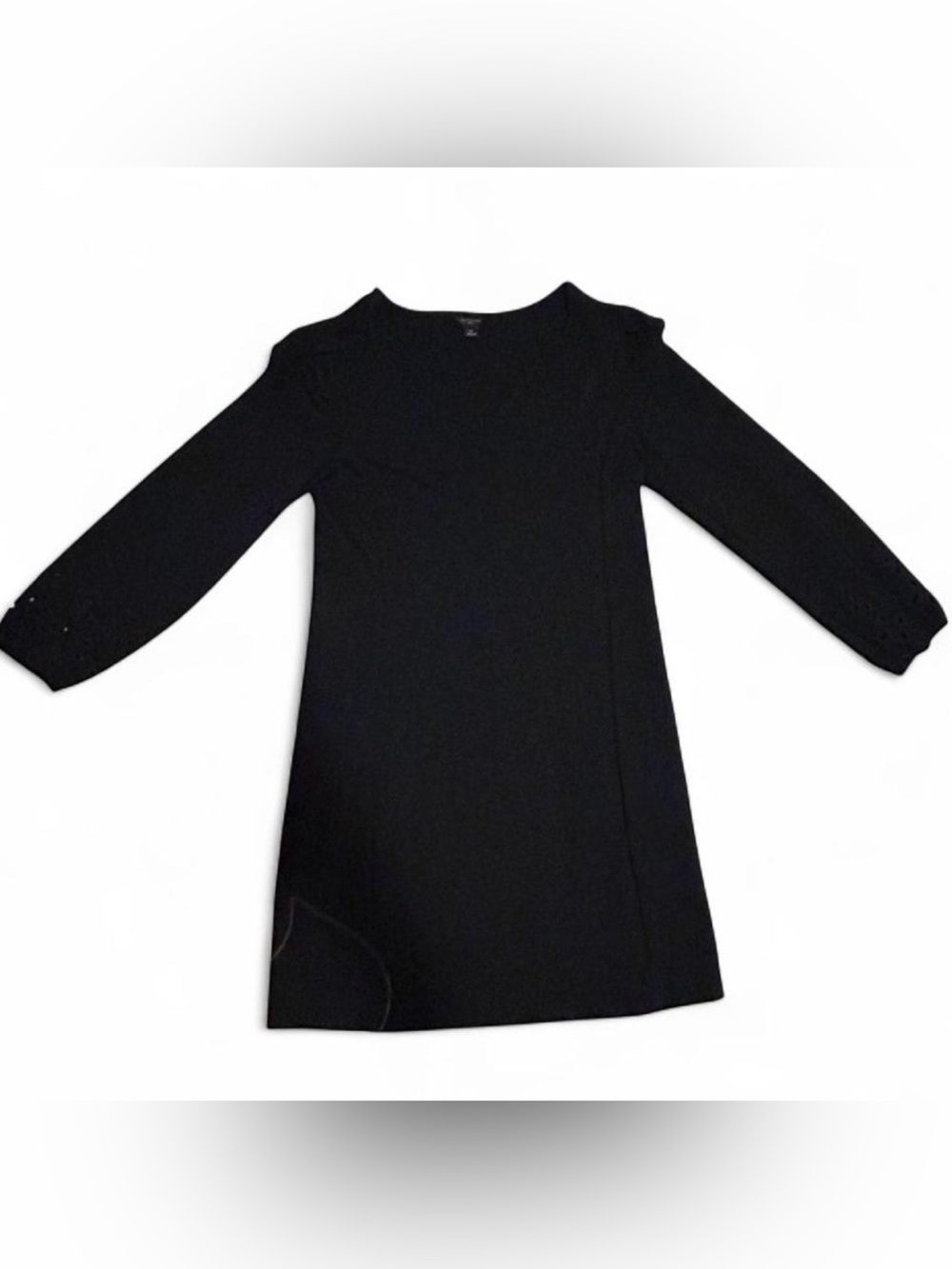Ann Taylor Sheath Dress with Eyelet Detail